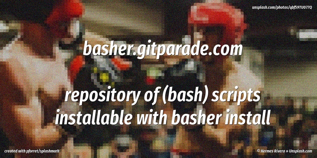 Basher Packages